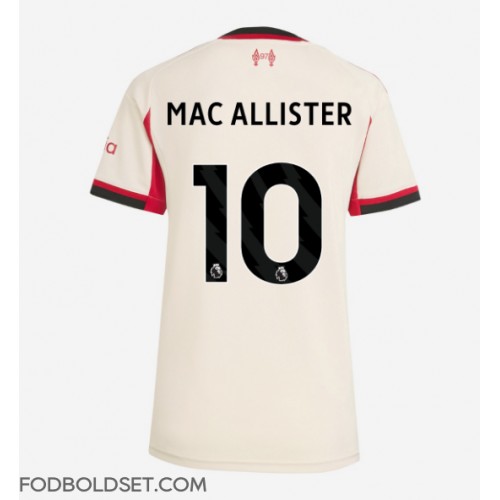 Liverpool Alexis Mac Allister #10 Udebanetrøje Dame 2025-26 Kortærmet